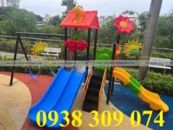 Bộ cầu trượt xích đu trẻ em,bộ liên hoàn cầu trượt trẻ em gr