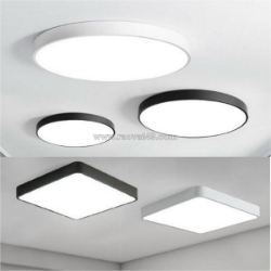Các mẫu đèn led ốp trần đẹp cho phòng ngủ & văn phòng