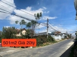 Cần tiền bán đất 2 mặt tiền đường chính mai xuân thưởng, đà lạt 500m2