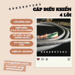 Cáp điều khiển 5 lõi phân phối hà nội, đà nẵng, tp hcm