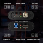 Card capture tín hiệu video unisheen uc3200hs – giải pháp chuyên nghiệp cho livestream & truyền hình