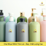 Chai nhua 500ml tron