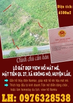 Chính chủ bán đất nông nghiệp tại krông nô, huyện lắk, đắk lắk