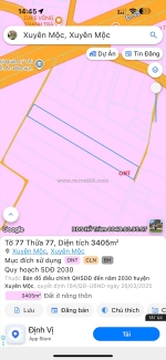 Chính chủ cần bán đất chính chủ – xã xuyên mộc, huyện xuyên mộc- tỉnh bà rịa