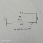 Chính chủ gửi bán – khu đấu giá x2, đồng nhân – hải bối (vĩnh thanh)
