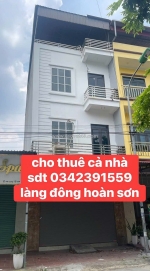 Cho thuê nhà nguyên căn – hoàn sơn, tiên du, bắc ninh