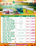 Chùm tour bay miền bắc - từ tp.hcm