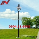 Cột đèn sân vườn phan nguyễn mang đến không gian thư giãn lý tưởng