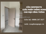 Cửa composite giải pháp thông minh cho mọi công trình