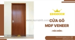 Cửa gỗ mdf veneer tại hóc môn | sang – bền – giá hợp lý