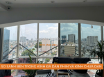 Dán phim cách nhiệt văn phòng chống nắng chống chói lóa