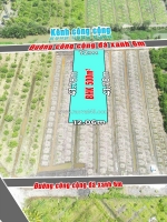 Đất biệt thự view sông chỉ 1,1 tr/m2 tại bến lức