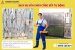 Dịch vụ sửa cổng xếp inox tại tiền giang (và các tỉnh ở miền nam) 0965 468 871