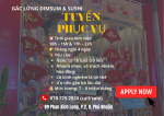 Gác lửng dimsum & sushi tuyển phục vụ phú nhuận