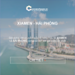 Giá cước vận chuyển hàng fcl từ xiamen về hải phòng