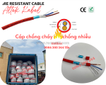 Giá tốt cáp chống cháy chống nhiễu altek kabel  2x0.75 tại hcm