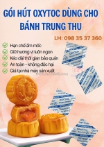 Giải pháp bảo quản bánh trung thu bằng gói hút oxy