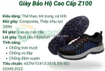 Giày bảo hộ z100 – trẻ trung & an toàn tối ưu!