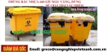 Giữ vệ sinh, bảo vệ môi trường với thùng rác nhựa  660 lít chất lượng cao!