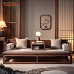 Giường la hán gỗ gụ tự nhiên – lựa chọn đẳng cấp cho không gian phòng ngủ