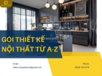 Gói thiết kế nội thất từ a-z – giải pháp toàn diện cho không gian sống