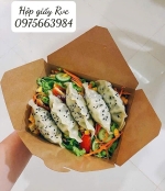 Hộp giấy đựng đồ ăn vặt