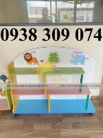 Kệ góc mầm non, kệ cá nhân mầm non, kệ xây dựng mầm non