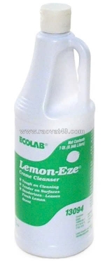Kem tẩy rửa đa năng lemon-eze (ecolab) là một sản phẩm được thiết kế đặc biệt để mang lại hiệu quả tốt nhất trong công tác làm sạch cao cấp.