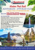 Khám phá bali: kintamani - d’tukad club