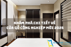 Khám phá chi tiết về cửa gỗ công nghiệp mới nhất 2025