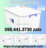 Lợi ích khi dùng thùng nhựa trắng cho kho linh kiện điện tử