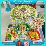 Mâm cúng mụ trọn gói, tiện lợi, trang trọng, chuẩn nghi lễ tại cần thơ