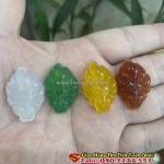 Mặt dây chuyền hồ ly phong thuỷ vật phẩm hỗ trợ tình duyên đá tự nhiên