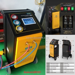 Máy nạp ga điều hòa xe ô tô tự động autool lm707