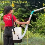 Máy phun bột chạy điện turbo tbp-8l giá rẻ