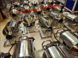 Máy rang hạt dẻ inox 3kg