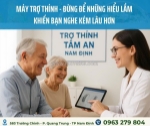 Máy trợ thính – đừng để những hiểu lầm khiến bạn nghe kém lâu hơn!