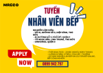 Mreco tuyển dụng nhân viên bếp
