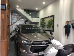 Ngang 6.2m - ô tô ngủ nhà -gần quận 1 - cách mặt tiền 1 căn - 3 tầng - 4 pn -