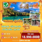 Ngao du thành đô - cửu trại câu cùng đất việt tour