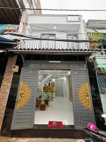 Nhà 2 tầng mới 100% 44m2 (4x11m) mới 100% ở ngay, hẻm 4m thông trương phước