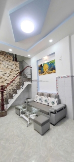 Nhà 2lầu/st btct hẻm 157 dương bá trạc p.chánh hưng p1q8