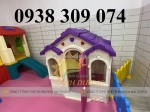Nhà chơi cổ tích mầm non, nhà chòi cổ tích, nhà cổ tích nhựa
