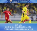 Những giả thuyết phía sau án phạt nặng của bóng đá malaysia