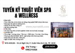Nta house tuyển kỹ thuật viên spa & wellness