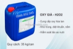 Oxy già (hydrogen peroxide) - khử trùng, diệt khuẩn, nấm, ngoại ký sinh trùng