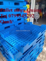 Pallet nhựa pl04-ls mới, có vat – quảng trị  0799345292
