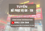 Quán bà hai quy nhơn – tuyển nhân viên phục vụ