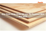 Quy trình nhập khẩu gỗ ván ép plywood mdf mới nhất