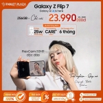 Samsung galaxy z flip 7 256gb - phong cách gập mở thời thượng
